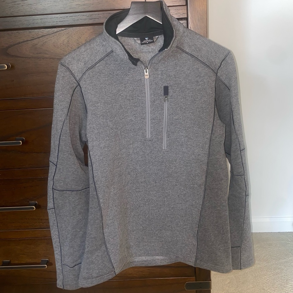 Kuhl Interceptr Quarter-Zip Fleece Jacket Gray